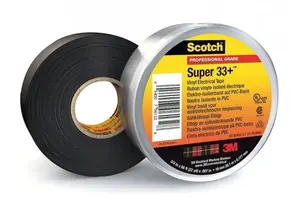 3M 33 Scotch Super Izolační páska, 38 mm x 33 m, černá
