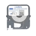 Max LM-305S, 5mm x 8m, stříbrná kompatibilní páska