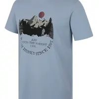 Husky Tee Moon M S, light blue Pánské bavlněné triko