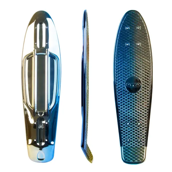 Deska pro penny board WORKER Mirria 22.5*6" modro-zlatá