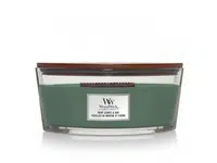 WoodWick Vonná svíčka loď Mint Leaves & Oak 453,6 g