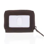 Kožená peněženka tmavě hnědá broušená - Tomas Omcane