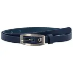 Dámský kožený opasek modrý - PB Izab 90