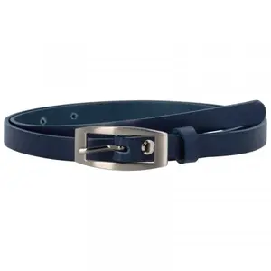 Dámský kožený opasek modrý - PB Izab 95