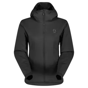 Scott Insuloft light S, black Dámská zimní bunda s kapucí