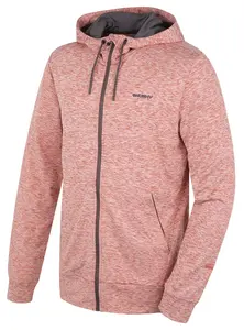 Husky Alony M XXL, tm. cihlová Pánská mikina s kapucí
