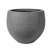 Květináč Jumbo Orb, barva šedá, více velikostí - PotteryPots Velikost: L - v. 114 cm, ⌀ 133 cm