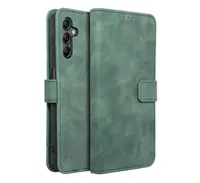Flipové pouzdro TENDER pro Samsung Galaxy A14 4G / A14 5G, zelená