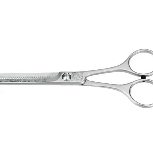 Efilační nůžky Kiepe Coiffeur Super Line 272 - 5,5" stříbrné, 36 zubů (272/5.5) + dárek zdarma