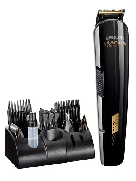 Zastřihovač vlasů a vousů 12 v1 Sencor SHP 8305BK + dárek zdarma