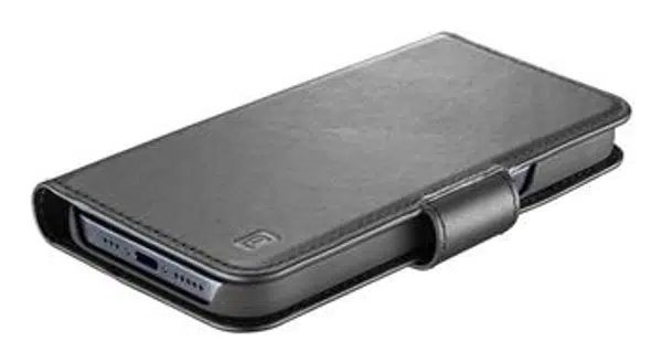 Cellularine Supreme flipové pouzdro pro Apple iPhone 15, černá