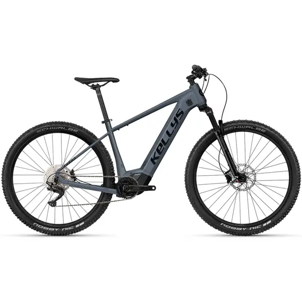 Horské elektrokolo KELLYS TYGON R50 P 29" 8.0 M (18", 169-180 cm) Steel Blue