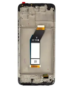 LCD + dotyk + přední kryt pro Xiaomi Redmi 10 2022, black