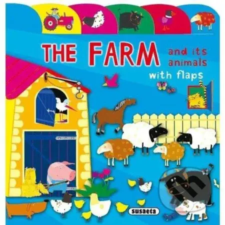 The Farm animals- whit flaps AJ - kniha z kategorie Naučné knihy