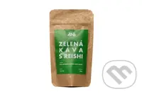 Zelená káva s Reishi (Zmes RAW kávových zŕn druhu Arabica s práškom Ganoderma lucidum -100g)