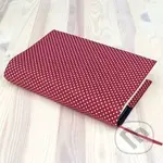 Obal na knihu Puntíky na bordó (velikost M)