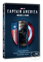 Captain America kolekce 1.-3. (3DVD) - Joe Johnston, Anthony Russo, Joe Russo, - film z kategorie Akční filmy