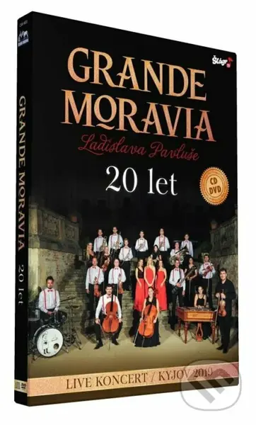 Grande Moravia 20 let (CD + DVD) - film z kategorie Hudobní