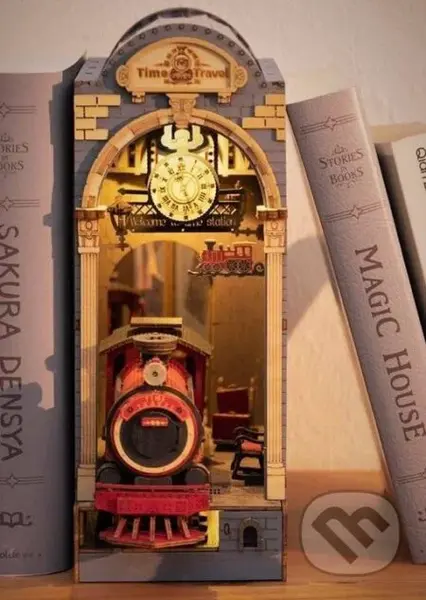 LED 3D puzzle - Cestování v čase - puzzle z kategorie 3D puzzle