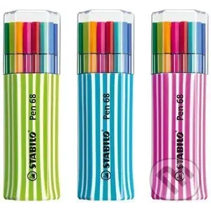 Fixa STABILO Pen 68 sada 15 ks Single-Pack,Fixa STABILO Pen 68 sada 15 ks Single-Pack