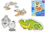 Puzzle dětské Zvířátka safari - puzzle z kategorie Maxi dílky
