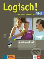 Logisch! neu 2 (A2) – Arbeitsbuch + online MP3 - kniha z kategorie Jazykové učebnice a slovníky