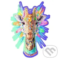 Elegantní žirafa, dřevěné - puzzle z kategorie Zvířata