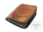 Obal se zipem D216 Pull Up Hnědý,Obal se zipem D216 Pull Up Hnědý