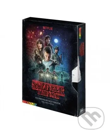 Zápisník Stranger Things – VHS A5,Zápisník Stranger Things – VHS A5