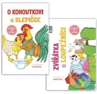 O kohoutkovi a slepičce/ Zvířatka a loupežníci - Renata Frančíková - kniha z kategorie Pohádky