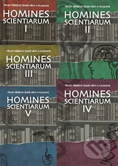Homines scientiarum I–V (Komplet 5 knih + 5 DVD) - Dominika Grygarová - kniha z kategorie Životopisy