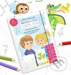 Abeceda a Čísla TROCHA INAK - edukačná maľovanka - kniha z kategorie Omalovánky