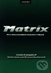 Matrix - Pre-Intermediate Teacher´s Book