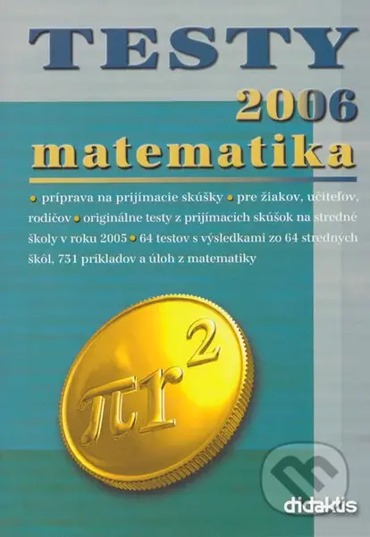 Testy 2006 matematika - kniha z kategorie 2. stupeň