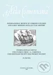 Acta Commeniana 24