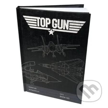 Top Gun zápisník premium