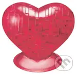 Srdce červené (3D Crystal) - puzzle z kategorie 3D puzzle