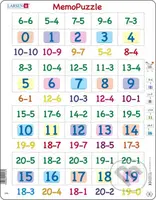 MemoPuzzle: Odčítanie Pexeso puzzle GP8 - puzzle z kategorie Naučné puzzle