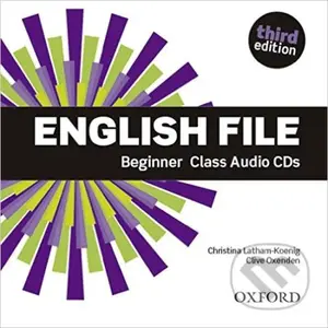 New English File: Beginner - Class Audio CD (Third Edition) - audiokniha z kategorie Jazykové učebnice a slovníky