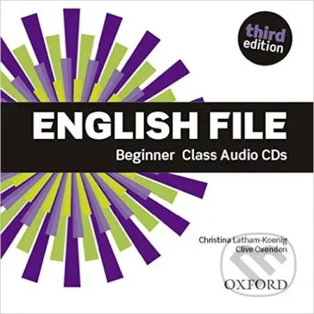 New English File: Beginner - Class Audio CD (Third Edition) - audiokniha z kategorie Jazykové učebnice a slovníky
