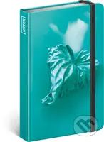 Notes Srdce (linkovaný s gumičkou na uzavření) - Andrea Katonová