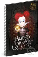 Spirálový blok "Beyond the mirror" - Queen (linajkovaný, A4)