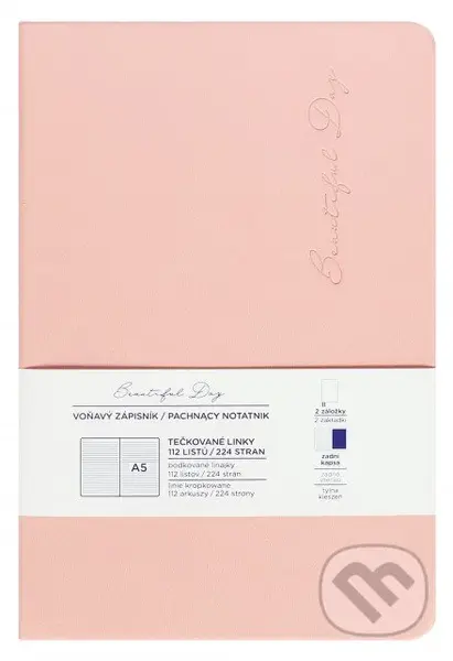 Voňavý zápisník - ružový