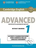 Cambridge English Advanced 1 for Revised Exam from 2015 Student´s Book without Answers - kniha z kategorie Jazykové učebnice a slovníky