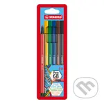 Fixka STABILO Pen 68 sada (6 ks v plastovém púzdre)