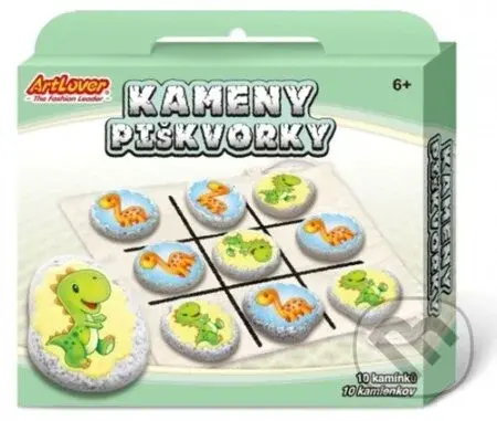 Kameny/piškvorky: Dinosauři - hra z kategorie Klasické hry
