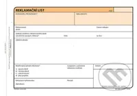 Reklamační list, A5
