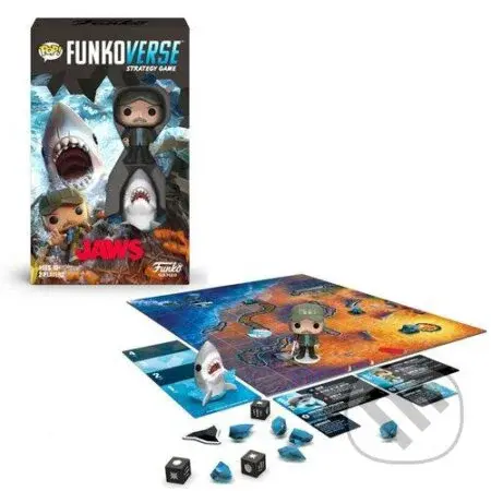 Funkoverse POP: Jaws (Čelisti) (samostatně hratelná desková hra (v anglickém jazyce)) - hra z kategorie Klasické hry