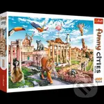 Legrační města - Divoký Řím/Funny Cities - puzzle z kategorie Umělecké