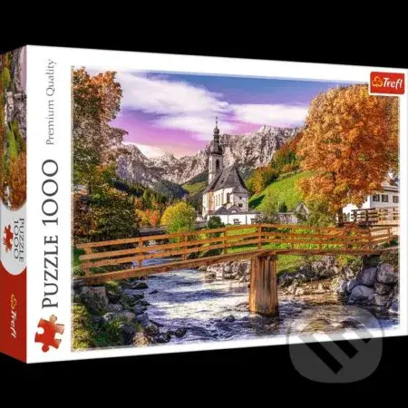 Podzimní Bavorsko - puzzle z kategorie Přírodní scenérie
